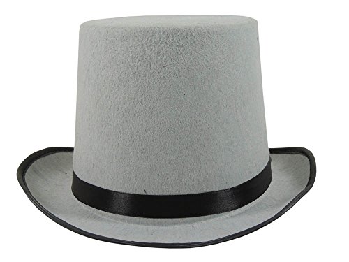Mens 6 Inch High Costume Top Hat