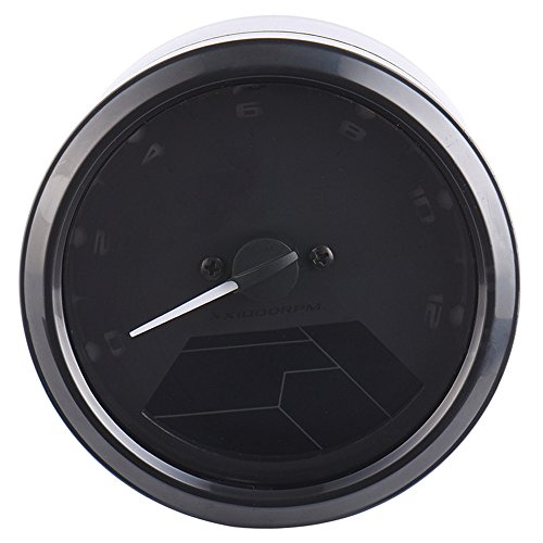 Sammid Multi-Functional Motorcycle Odometer,12V Dual Speed Meter with Backlit LED Indicator Waterproof Motorcycle Speedometer Odometer Gauge Digital Instrument - Thumbnail 7