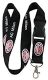 AC Milan (Black) Keychain Lanyard