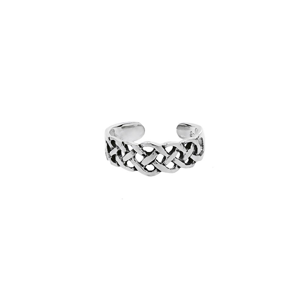 NKlaus 925 STERLING SILVER Celtic Gothic toe ring Celtic Nuada 7205