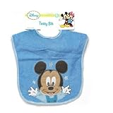 Mickey Mouse Deluxe Terrycloth Pullover Bib