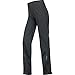 GORE BIKE WEAR Women's  Lady Gore-Tex Active Pants, Black/Neon Yellow, X-Large