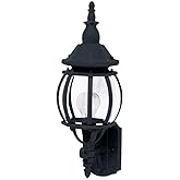Maxim Crown Hill-One Light Outdoor Wall Mount in Early American Style-6.5 Inches Wide by 18 inches high