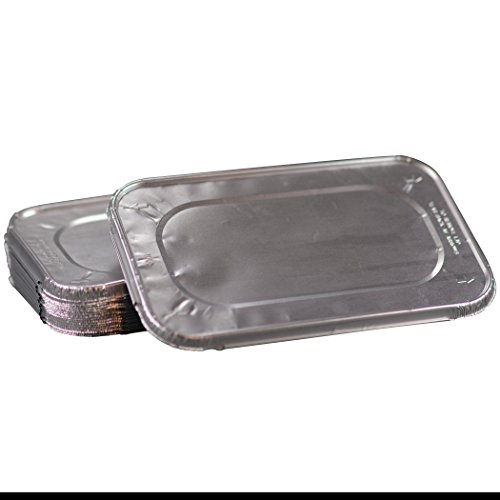 Simply Deliver Aluminum Steam Table Lid, Third-Size, 25 Gauge, 200-Count