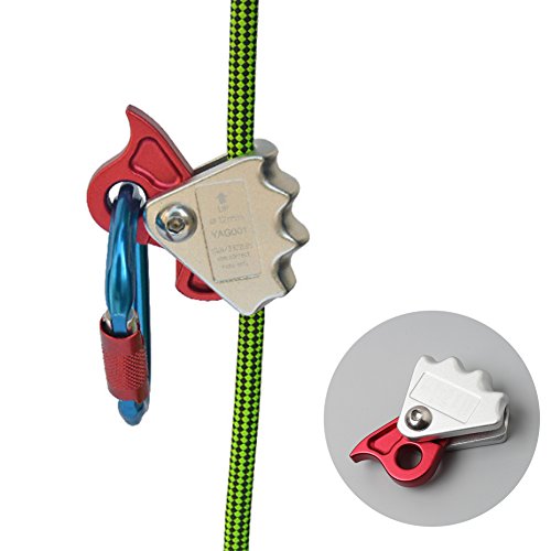 INLAR Climbing Rope Grab, 15KN Safety Rope Grab Buckle SelfLocking