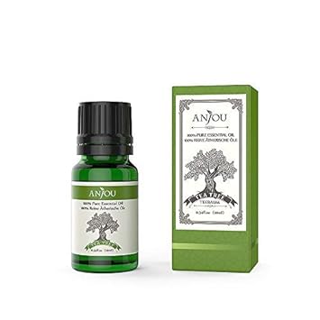 Olio Essenziale Di Anjou Tea Tree 100 Olio Essenziale Aromaterapia Puro Per Diffusore Massaggio Spa Cura Della Pelle E Dei Capelli 10ml
