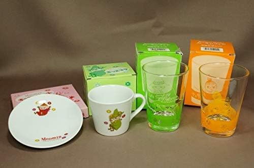 Amazon Co Jp ケンタッキーフライドチキン Kfc ムーミン フェア スナフキン リトルメイ 小皿 マグカップ グラス 4点 ホビー