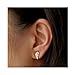 HuaYang Women Girls Vintage Retro Fashion Boat Wind Anchor Ear Stud Earring Earrings