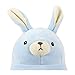 Miniso Cute Bunny Rabbit Stuffed Animals, Plush Pillow Toy, Gift for Kids, Blue, 12