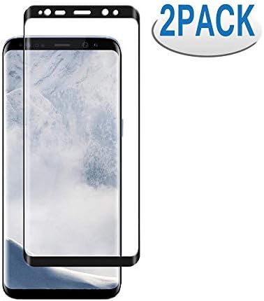Galaxy S9 Plus Screen Protector Tempered Glass, [Update Version] DutRet 3D Curved Dot Matrix [Full Screen Coverage] Glass Screen Protector [Case Friendly] for Samsung S9+