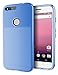 Google Pixel Case, Cimo [Matte] Premium Slim Protective Cover for Google Pixel (2016) - Blue
