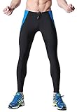 DESMIIT Men's Compression Running Tights Pants US M Asian XL