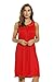 Just Love Nightgown / Women Sleepwear / Sleep Dress 1541B-Red,Medium