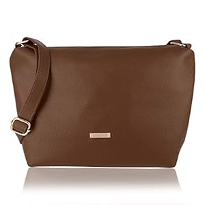 DAMDAM Girls Sling Bags (Colour Mango)