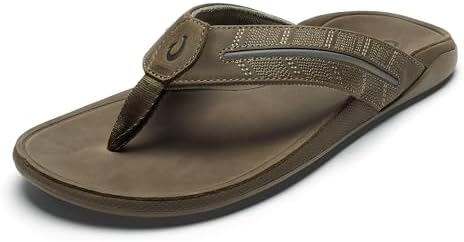 Reef Men\'s Gray Brown Pacific Comfort Slip-On Thong Sandal Size US 10 Amazon.com | REEF Mens Sandals, Pacific, Tobacco, 7 | Sport  main image 4