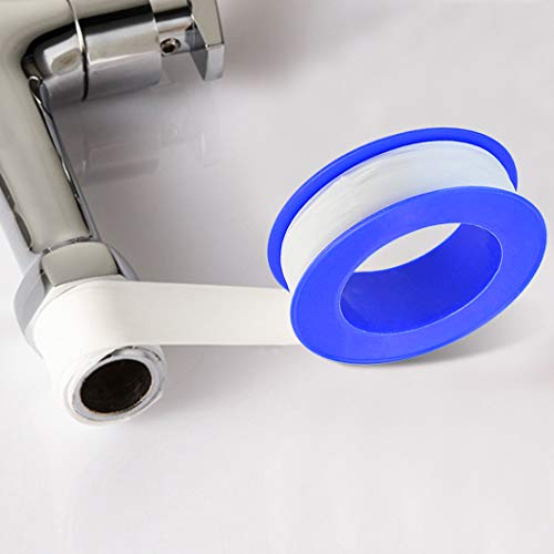 30 Rolls Thread Seal Tapes, Teflon Tape 1/2 PTFE Pipe Sealant Tape Industrial Thread Sealants Plumbers Thread Tape for Leak Water, Plumbers, Plumbing, Air Head, Thread Pipe, 1/2" x394" White