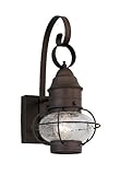 Designers Fountain 1761-RT Nantucket Wall Lanterns, Rustique
