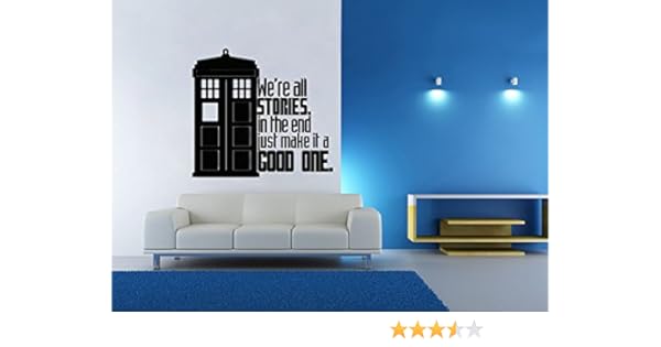 Amazon Com Lucky Girl Decals Vinyl Wall Decor Dr Who Inspired
