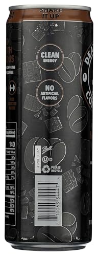 DEATH WISH COFFEE – MOCHA FLAVORED CANNED LATTE (SINGLE 11 FL OZ CAN)