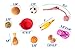 Dog Toy Set Gift Pack Of 10 With Bonus Collapsible Bowl By GloBal Pet: Pet Chew Toys Package For Medium Doggie And Small Puppies, Durable, Non-Toxic, Knot Rope, Squeaky Toys