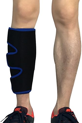 Calf Brace For Men and Women-Canmiyou Adjustable Compression Sleeve Shin Splint Support For Running, Cycling, Training, Calf Pain Relief, Strain, Sprain, Calf Injury