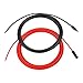 RICH SOLAR 20 Feet 10 Gauge Solar Extension Cable One Pair Connect Solar Panel to Charge Controller