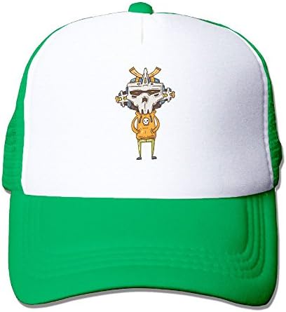 Skeleton Monster 112 Mesh Back Trucker Cap Snapback Hat