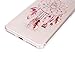 iPhone 8 Plus Case,iPhone 7 Plus Case,PHEZEN Luxury Bling Diamond Crystal Clear Soft TPU Silicone Back Cover with Dreamcatcher Pattern for iPhone 8 Plus/iPhone 7 Plus, Red Feather Dream Catcher