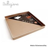 Nonstick Bakeware Aluminum Alloy Square Baking Pan Cake Pizza Pan, 11