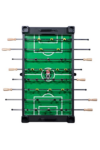 KICK Emperor 55" Foosball Table – Professional Foos Ball Table Game for Adults & Families – Counterbalanced Men, Chrome Rods, Wooden Handles, Cup Holders, Ball Return, Leg Levelers - Thumbnail 6