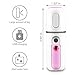 Comzler Nano Facial Mister Moisture Atomization for Eyelash Extensions, Portable Mini Nanometer Face Hydration Sprayer, USB Rechargeable Facial Steamer Mist, 1 Pack