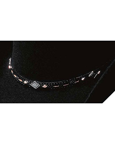 Bullhide Montecarlo Wagoneer Wool Hat Black Large