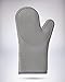 The Original GORILLA GRIP Silicone Oven Mitt, Cotton Lining, Gray- Single Oven Mitt