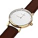 June & Ed Quartz Stainless Steel Women's Watch with Sapphire Crystal Dial Window W-2011