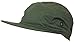 MG Unisex 5 Panel Ballcap W/Mesh Air Holes Adjustable Strapback (One Size) - Olive