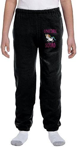 Unicorn Squad Cute Funny Unicorn Fashion Durable Unisex Casual Sweatpants For Young Boys And Girls