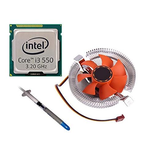 Amazon In Buy Intel Core I3 550 Processor 3 2 Ghz 4mb Cache Lga1156 Oem Cpu Cooler Fan Heat Sink Combo Online At Low Prices In India Ai Reviews Ratings