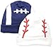 Gerber Baby Boys' 2 Pack Novelty Caps, Baseball Blue, 0-6 Months