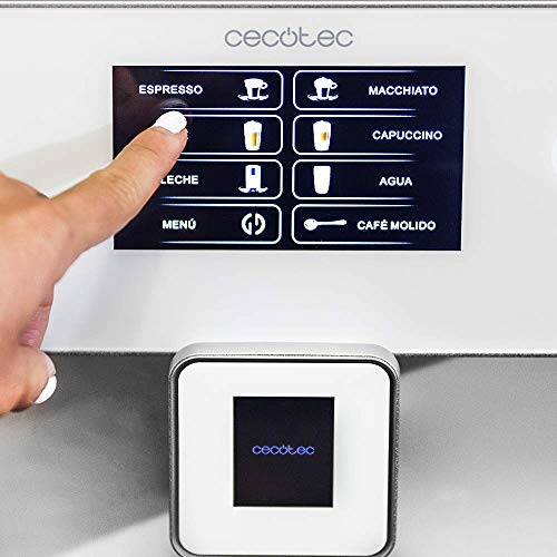 Cecotec Kaffeevollautomat Power Matic-ccino 8000 Touch Serie Bianca. 1400 W, 19 Bar Kaffeevollautomat mit ForceAroma… – Bild 4