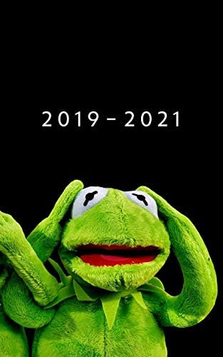 2019 - 2021: Weekly Planner Starting October 2019 - September 2021 | 5 x 8 Dated Agenda | 24 Month Appointment Calendar | Organizer Book | Soft-Cover Kermit The Frog Paperback – Organizer, September 12, 2019