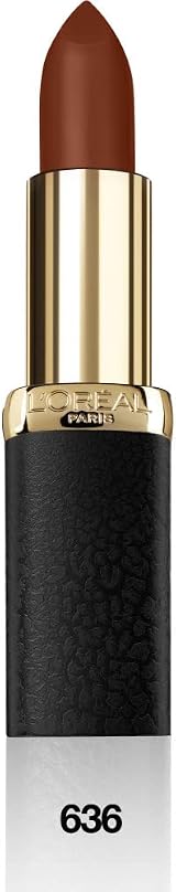 L'Oreal Color Riche Matte Addiction Lipstick 636 Mahogany Studs 1 Count