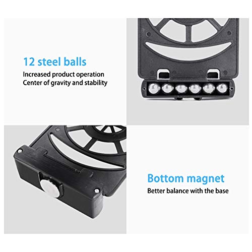 Luixxuer Phone Swing Device, Phone Swing Automatic Shake, Steps Counter Accessories Compatible for Poke Ball Plus, Pokemon Go Cellphone Pedometer, USB Cable, Mute Version, Support 2 Phones - Thumbnail 5