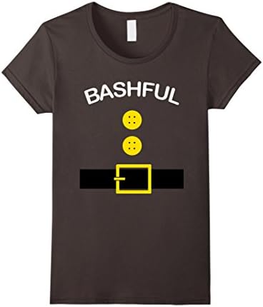 Womens Funny Bashful Group Thanksgiving Costume T Shirt Gift Medium Asphalt