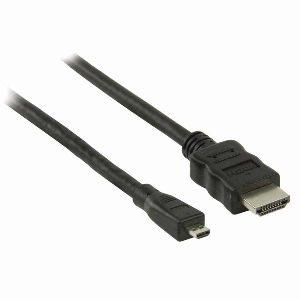 Nedis High Speed HDMI™ Cable With Ethernet, Male To Micro HDMI™ Male, 4K UHD, 30Hz Support - 2.0m