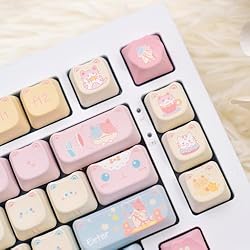 KiiBOOM Cat Paradise Keycaps Set, Dye-Sublimation