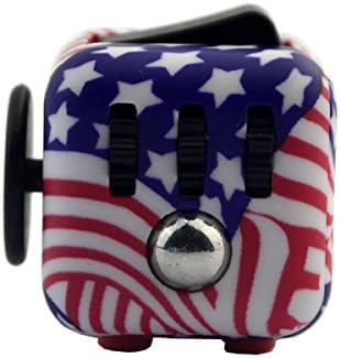 Fidget6 toys Cube With BONUS CASE for Fidgeters! Relieve Stress, Anxiety, and Boredom for Children and Adults (22#)