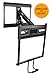 Mount-It! Pull Down TV Mount for Fireplace Mantel Installation, Height Adjustable Fire Place Mantel Mount, Down and Out Full Motion Design, Fits 43-70 Inch TVs, 77 lbs Capacity primary