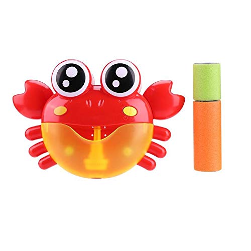 Blue Stones Baby Bubble Machine+Water Crabs Music Bath Bubble Maker Swimming Toys