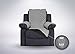 Sofa Shield Recliner Slip Cover with Patented Strap, Cushion Protector, US Designed Reversible Stain and Dog Tear Resistant Slipcover, 28 inch Seat, Washable Covers for Dogs Pets, Black Gray