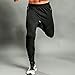 Gerlobal Mens Joggers Pants Active Casual Gym Workout Running Sweatpants With Zipper Pockets